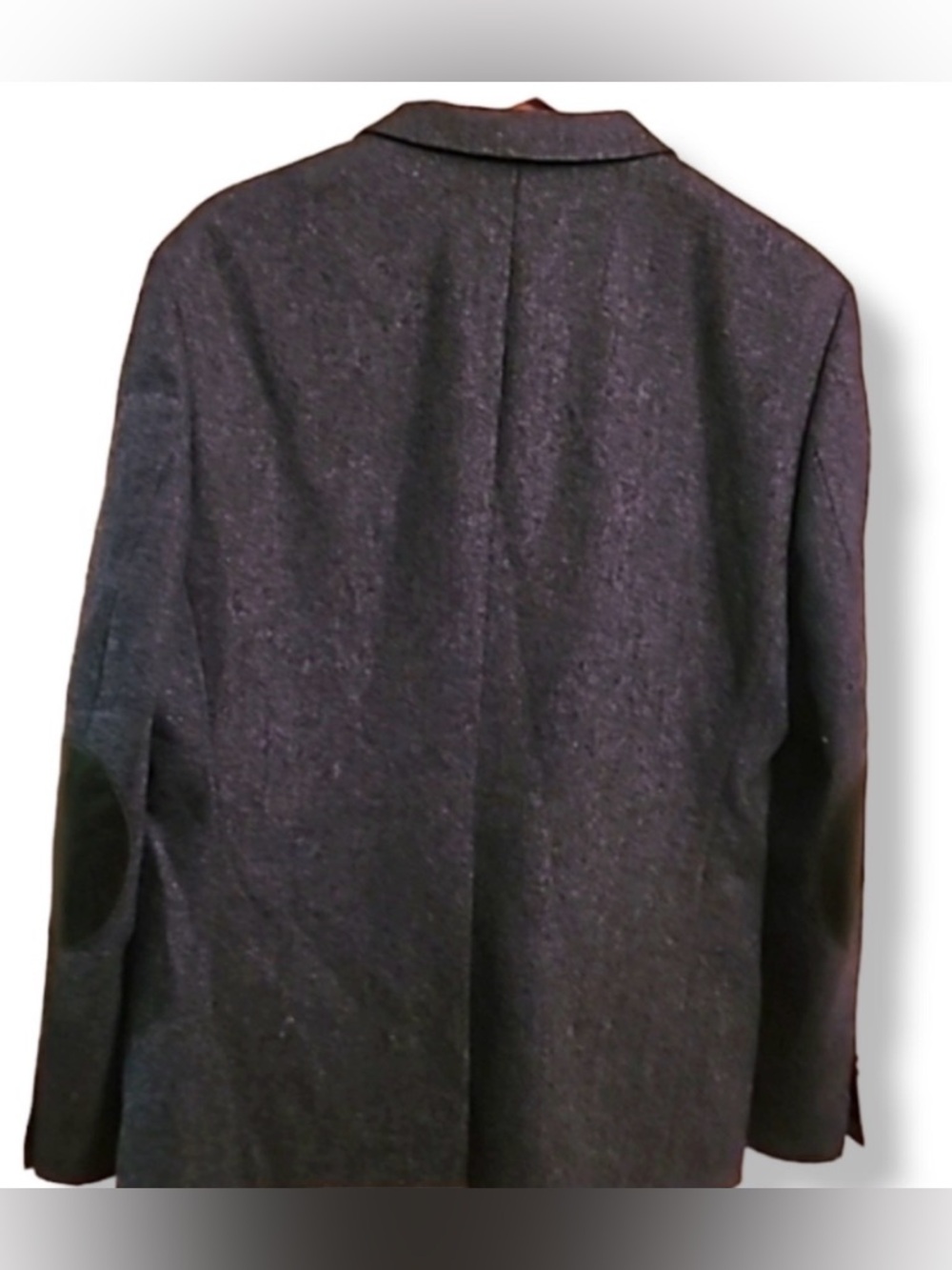Fursac Wool tweed charcoal Gray Blazer - Picture 4 of 15